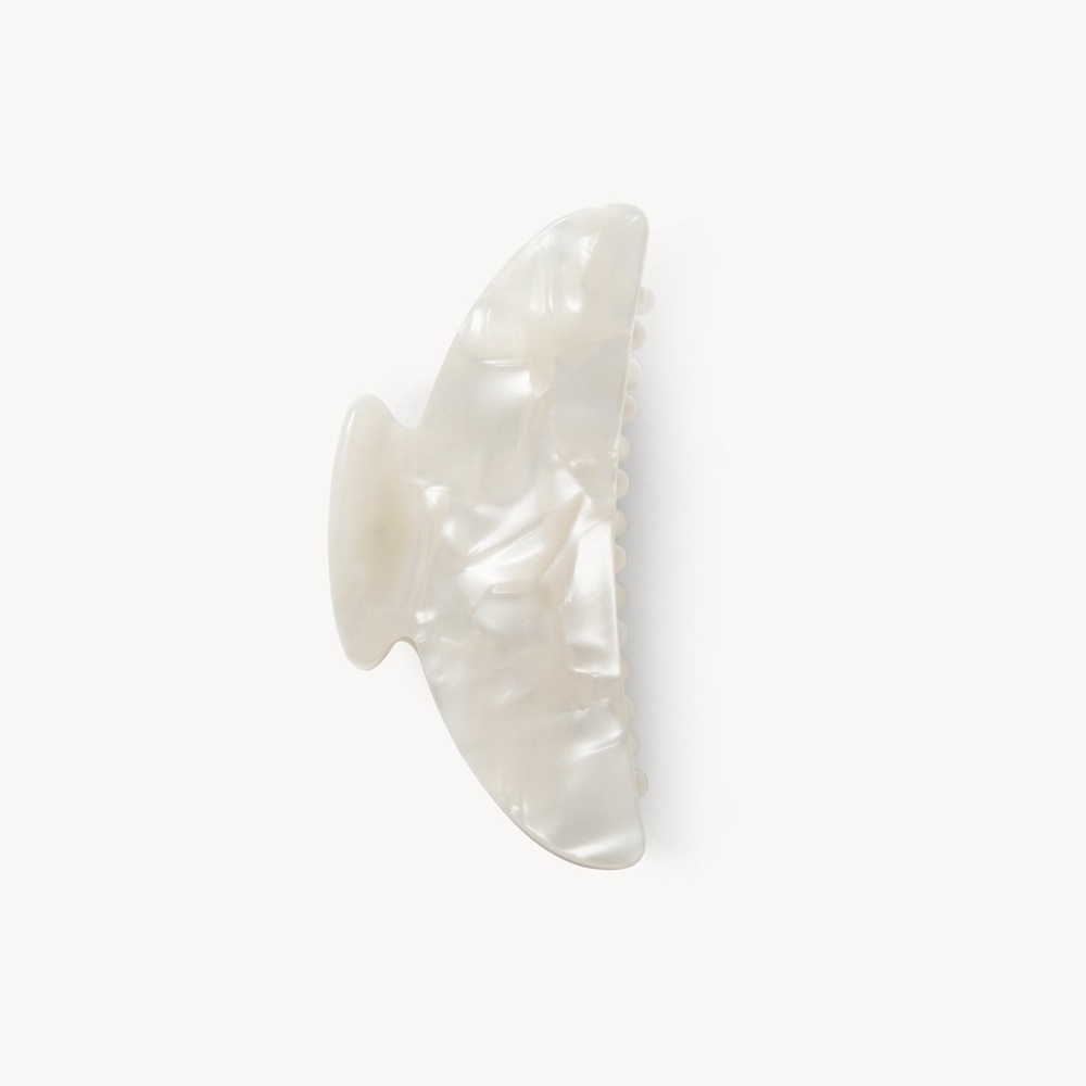 Machete Midi Heirloom Claw in White Shell